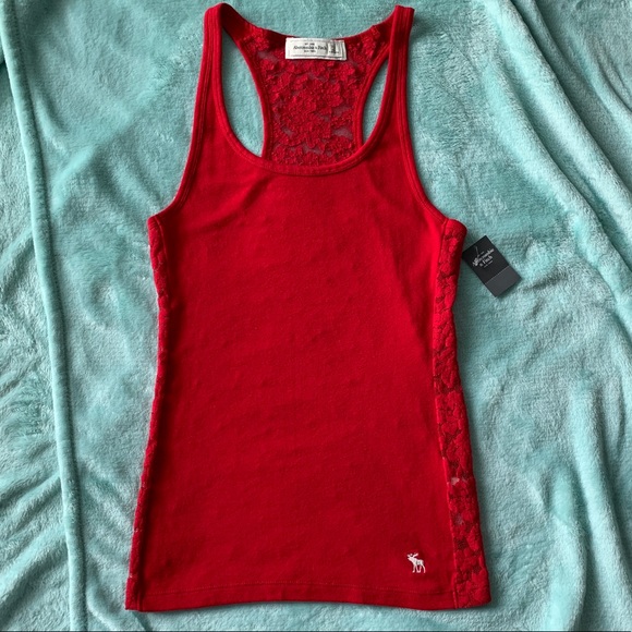 NWT Abercrombie Lace Tank - Picture 1 of 5